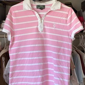 Lauren Active Ralph Lauren Pink Sports Polo